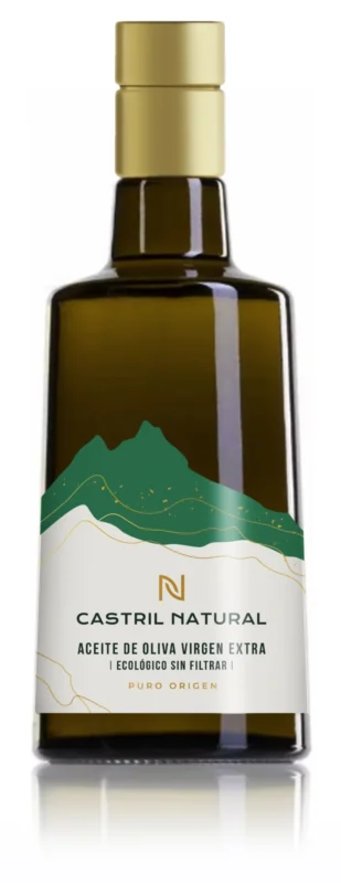 Aceite de oliva virgen extra ecológico sin filtrar